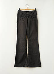 Blugi bootcut elasticitate talie joasă negru TEDDY SMITH femeie