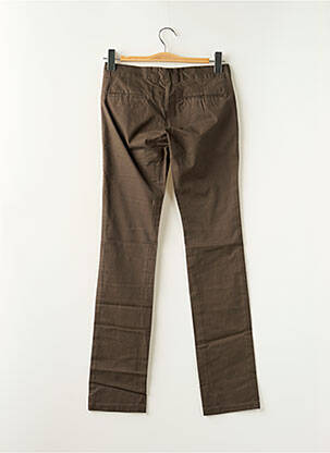 Pantalon chino talie joasă talie joasă maro LADY SOUL femeie