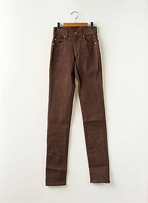 Pantalon slim maro CIMARRON femeie