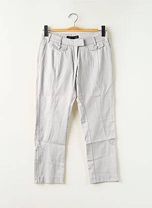 Pantalon trei sferturi talie joasă talie joasă gri VERO MODA femeie