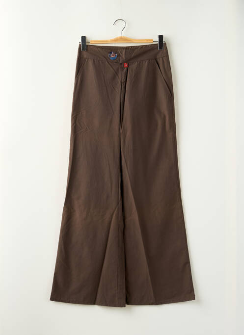 Pantalon evazat talie joasă talie joasă maro BE YOU K femme