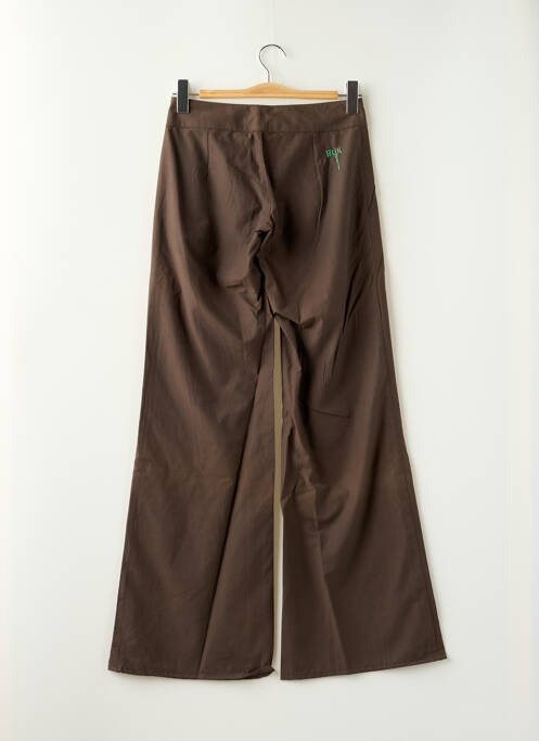 Pantalon evazat talie joasă talie joasă maro BE YOU K femme