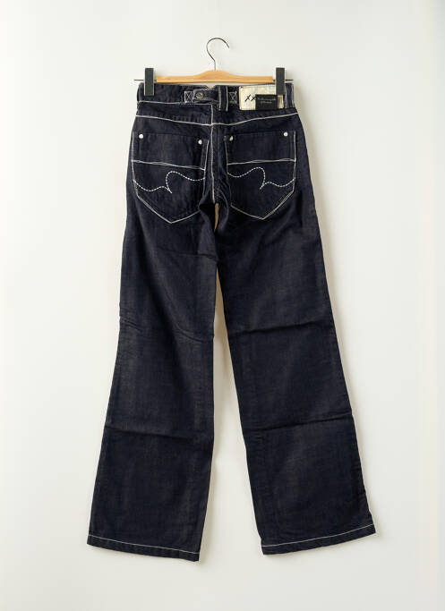 Blugi bootcut albastru SCHOOL RAG femeie