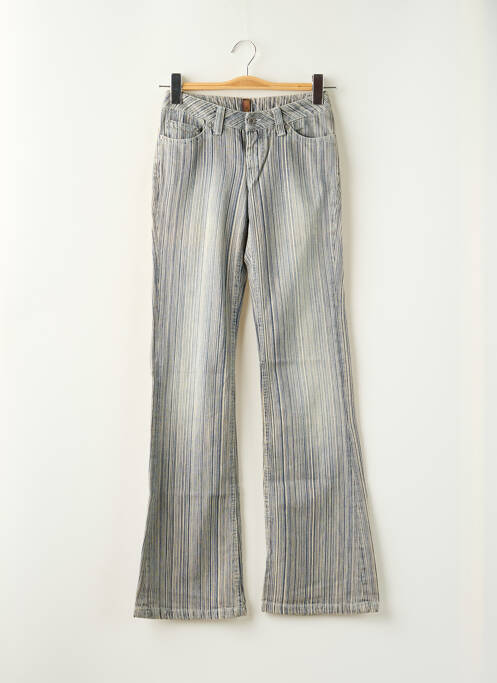 Blugi bootcut albastru TEDDY SMITH femeie