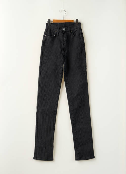 Pantalon slim negru TEDDY SMITH femeie