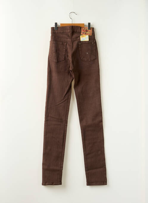 Pantalon slim maro CIMARRON femeie