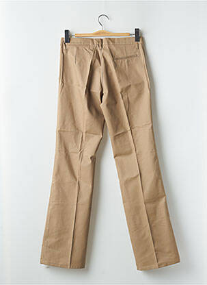 Pantalon chino țesătură poplin mărime normală bej BE YOU K femeie