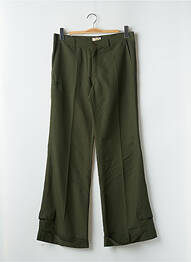 Pantalon evazat mărime normală mărime normală verde BE YOU K femme