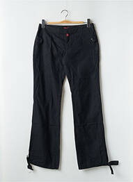 Pantalon drept țesătură poplin mărime normală negru BE YOU K femeie