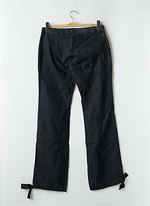 Pantalon drept țesătură poplin mărime normală negru BE YOU K femeie
