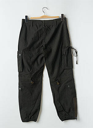 Pantalon cargo țesătură poplin mărime normală verde BE YOU K femeie