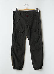 Pantalon cargo țesătură poplin mărime normală verde BE YOU K femeie