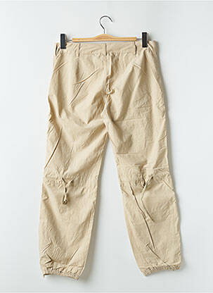 Pantalon cargo țesătură poplin mărime normală bej BE YOU K femeie