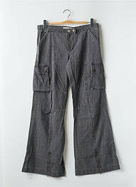 Pantalon cargo talie joasă talie joasă gri BLEND SHE femeie