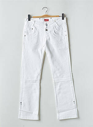 Pantalon slim alb BLEND SHE femeie