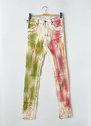 Blugi cu croială slim bej CHEAP MONDAY femeie