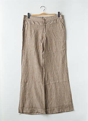 Pantalon larg bej CHILLI PEPPER femeie