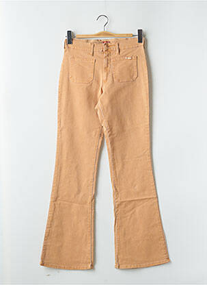 Pantalon evazat portocaliu CIMARRON femeie