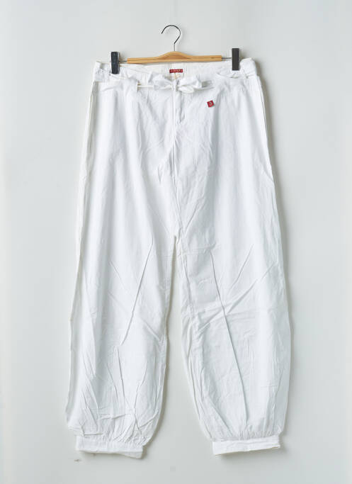 Pantalon drept alb BE YOU K femeie