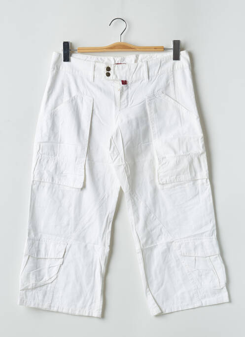 Pantalon trei sferturi alb BE YOU K femeie