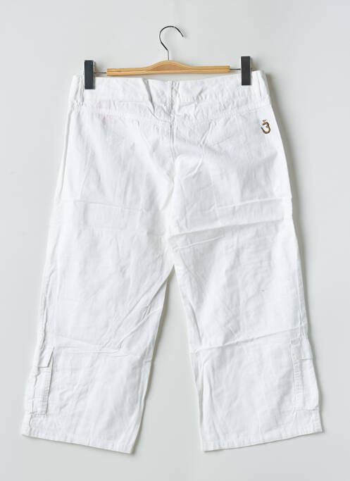 Pantalon trei sferturi alb BE YOU K femeie