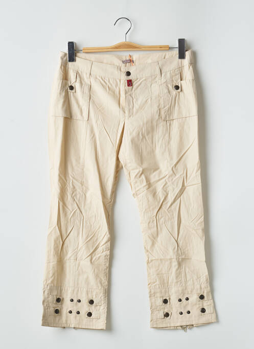 Pantalon trei sferturi bej BE YOU K femeie