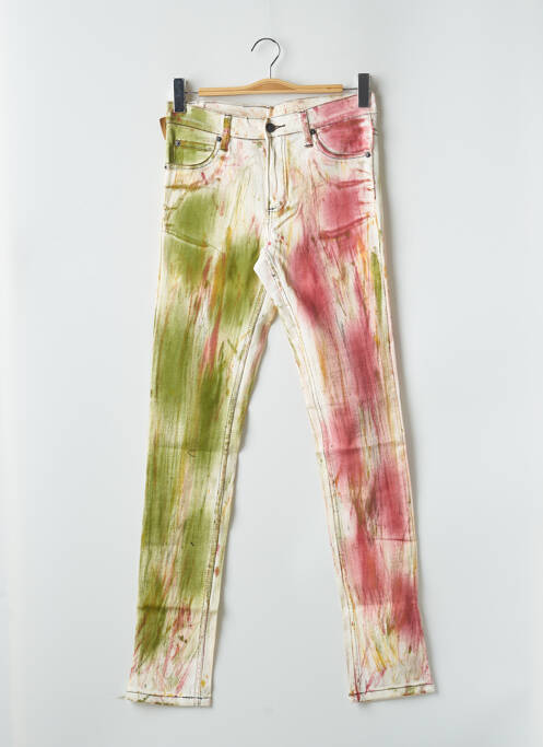 Blugi cu croială slim bej CHEAP MONDAY femeie