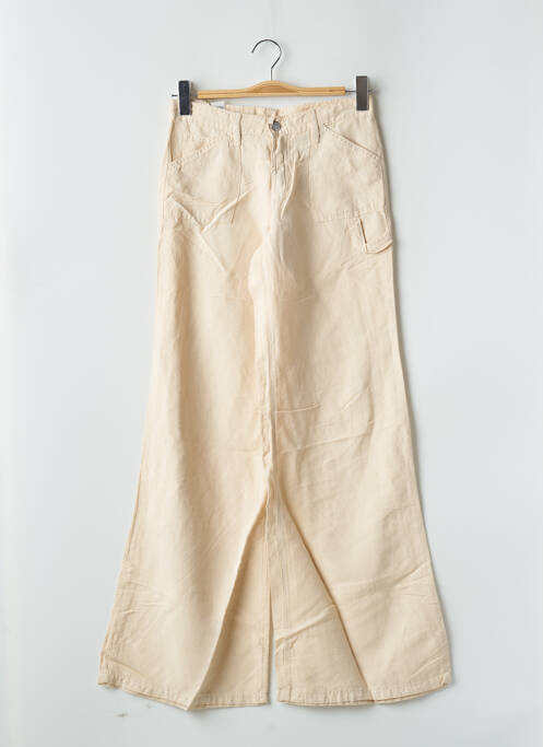 Pantalon larg bej CIMARRON femeie