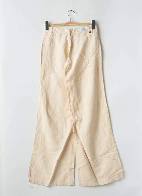 Pantalon larg bej CIMARRON femeie