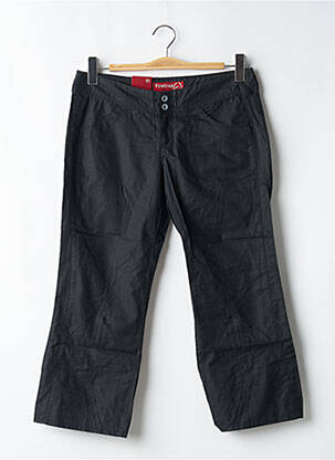 Pantalon trei sferturi croială dreaptă mărime normală negru FIRETRAP femeie