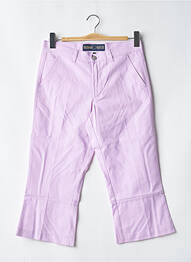 Pantalon trei sferturi talie înaltă talie înaltă violet FREEMAN T.PORTER femeie