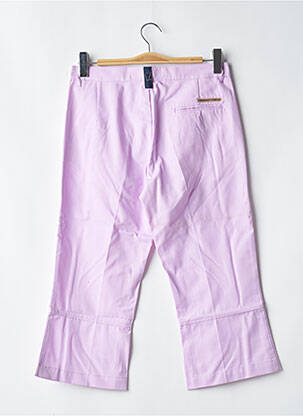 Pantalon trei sferturi talie înaltă talie înaltă violet FREEMAN T.PORTER femeie