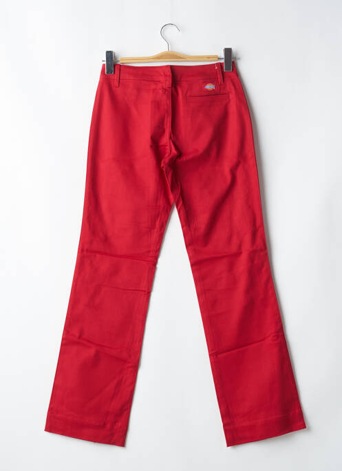 Pantalon drept roșu DICKIES femeie