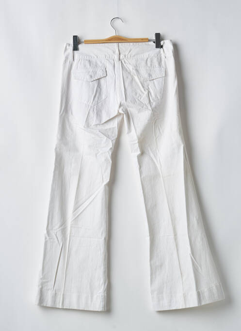 Pantalon evazat alb FREEMAN T.PORTER femeie