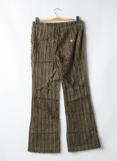 Pantalon evazat verde KANA BEACH femeie