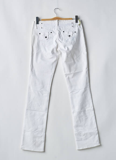 Blugi cu croială dreaptă alb KAPORAL femeie