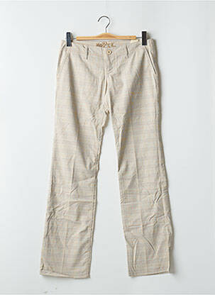 Pantalon chino talie joasă talie joasă bej MOGUL femeie