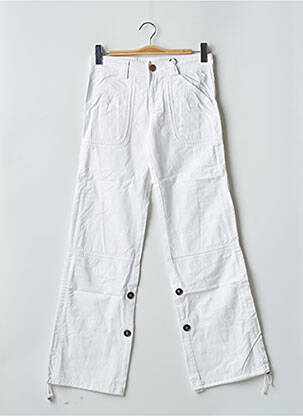 Pantalon larg alb PHARD femeie