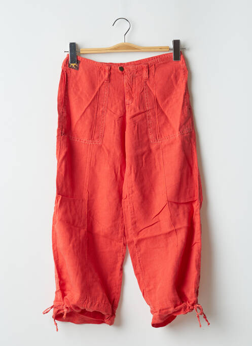 Pantalon trei sferturi roșu LOIS femeie