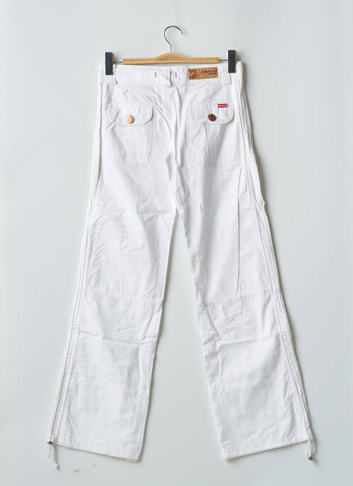 Pantalon larg alb PHARD femeie