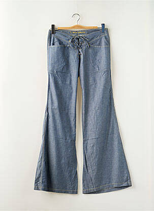 Pantalon evazat albastru LA BRIGADA INTERNACIONAL femeie