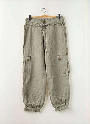Pantalon drept buzunare verde LA BRIGADA INTERNACIONAL femeie