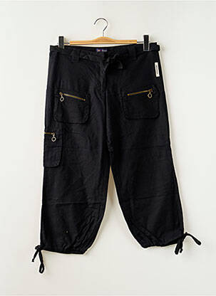 Pantalon trei sferturi negru DESIGUAL femeie