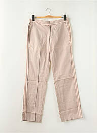 Pantalon drept țesătură poplin talie joasă gri LADY SOUL femme