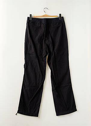 Pantalon drept țesătură poplin mărime normală negru LADY SOUL femeie