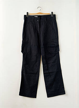Pantalon cargo croială dreaptă mărime normală negru LADY SOUL femeie