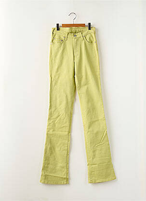 Blugi cu croială evazată verde CINNAMON femeie