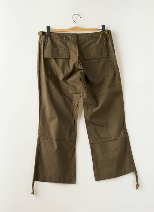 Pantalon trei sferturi verde DESIGUAL femeie