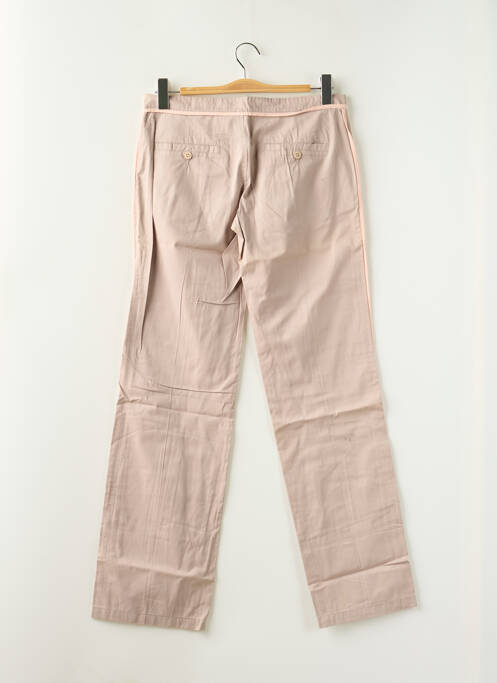 Pantalon drept țesătură poplin talie joasă gri LADY SOUL femme