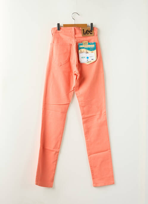 Blugi cu croială slim roz LEE femeie